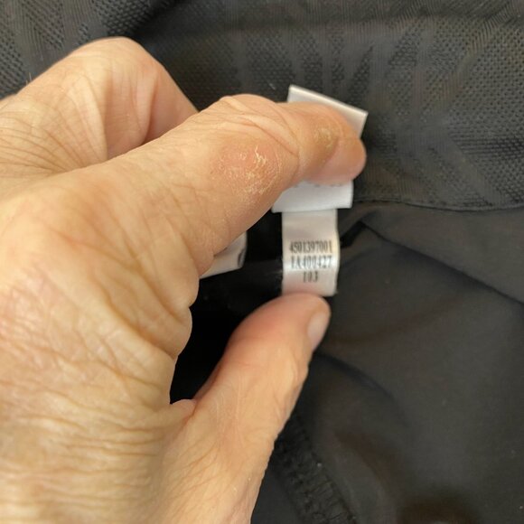 Zenergy Golf Women's Jacket Size 3 Black Polyester & Spandex Full-Zip Stand Up - Picture 8 of 8